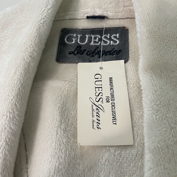 Vintage Guess Suede Jacket - Picture 4 of 4